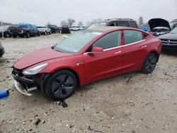 Carros salvage sin ofertas aún a la venta en subasta: 2018 Tesla Model 3