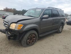 Vehiculos salvage en venta de Copart Hampton, VA: 2004 Toyota Sequoia Limited