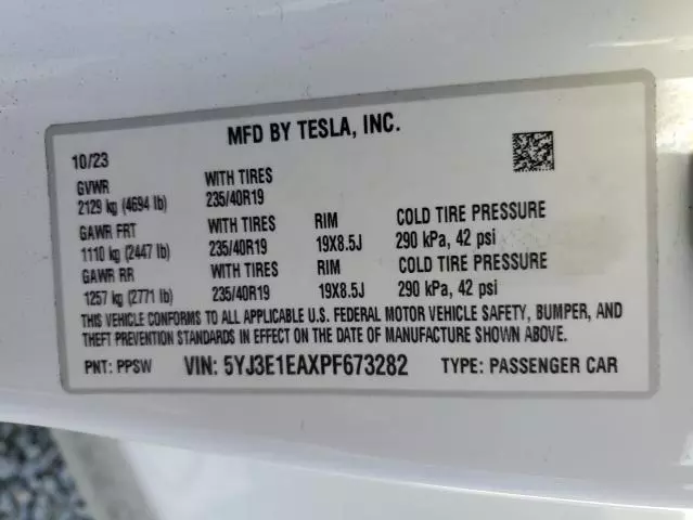 2023 Tesla Model 3