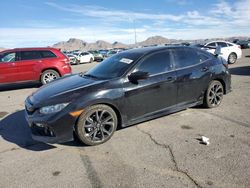 Salvage cars for sale at North Las Vegas, NV auction: 2019 Honda Civic Sport