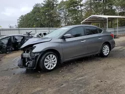 Salvage cars for sale at Austell, GA auction: 2019 Nissan Sentra S