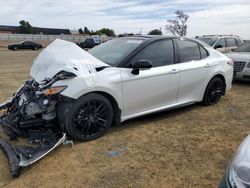 Toyota salvage cars for sale: 2021 Toyota Camry TRD