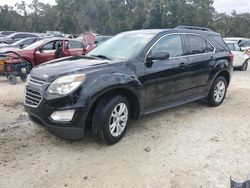 Salvage cars for sale at Ocala, FL auction: 2016 Chevrolet Equinox LT