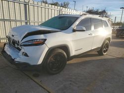 Salvage cars for sale at Oklahoma City, OK auction: 2016 Jeep Cherokee Latitude