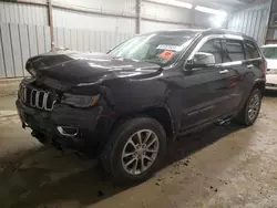 Salvage cars for sale at West Mifflin, PA auction: 2017 Jeep Grand Cherokee Limited