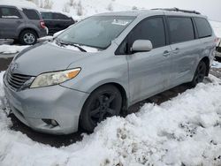 Toyota Sienna xle salvage cars for sale: 2011 Toyota Sienna XLE