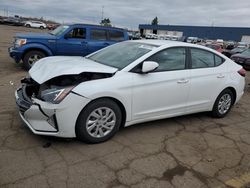 Salvage cars for sale from Copart Woodhaven, MI: 2019 Hyundai Elantra SE