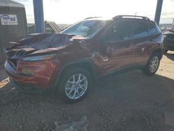 Salvage cars for sale at Phoenix, AZ auction: 2017 Jeep Cherokee Latitude