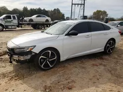 Salvage cars for sale at China Grove, NC auction: 2021 Honda Accord Sport