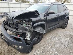 Salvage cars for sale at Walton, KY auction: 2016 Jeep Cherokee Trailhawk