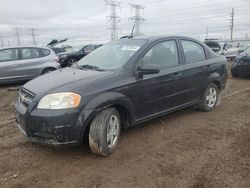 Chevrolet Aveo salvage cars for sale: 2011 Chevrolet Aveo LS