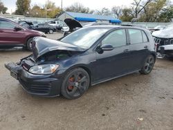 Salvage cars for sale from Copart Wichita, KS: 2015 Volkswagen GTI