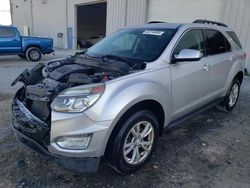 Salvage cars for sale at Jacksonville, FL auction: 2016 Chevrolet Equinox LT