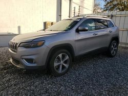 Jeep salvage cars for sale: 2019 Jeep Cherokee Limited