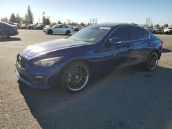 Salvage cars for sale at Rancho Cucamonga, CA auction: 2017 Infiniti Q50 Premium