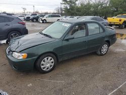 Toyota Corolla ce Vehiculos salvage en venta: 2001 Toyota Corolla CE