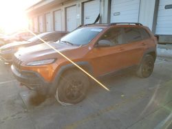 Salvage cars for sale at Louisville, KY auction: 2016 Jeep Cherokee Trailhawk