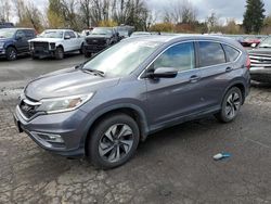 Honda salvage cars for sale: 2015 Honda CR-V Touring