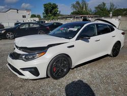 Salvage cars for sale at Opa Locka, FL auction: 2019 KIA Optima SX