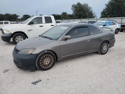 Honda salvage cars for sale: 2005 Honda Civic EX