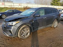 Hyundai salvage cars for sale: 2017 Hyundai Santa FE SE