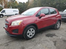 Salvage cars for sale at Austell, GA auction: 2015 Chevrolet Trax LS