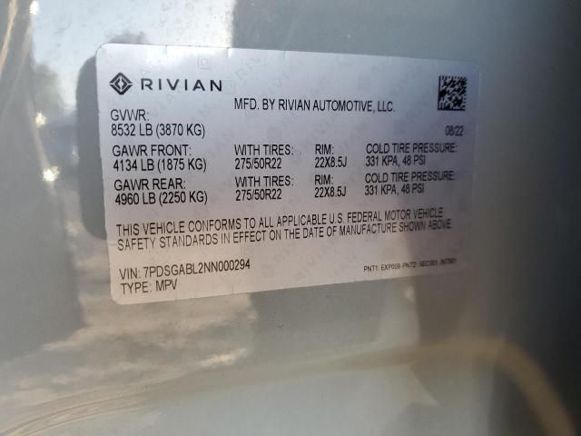 2022 Rivian R1S Launch Edition