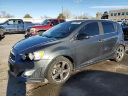 Salvage cars for sale from Copart Littleton, CO: 2013 Chevrolet Sonic RS