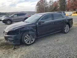 Salvage cars for sale from Copart Concord, NC: 2018 Volkswagen Passat SE