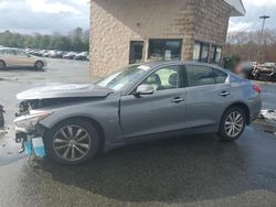 Salvage Cars with No Bids Yet For Sale at auction: 2017 Infiniti Q50 Premium