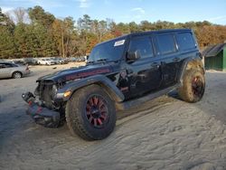 Jeep salvage cars for sale: 2022 Jeep Wrangler Unlimited Rubicon