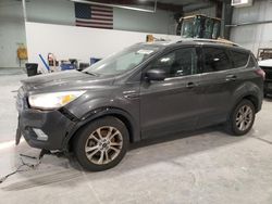 Salvage SUVs for sale at auction: 2017 Ford Escape SE