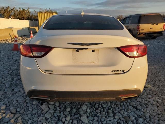 2015 Chrysler 200 S