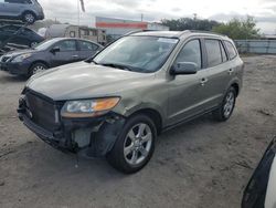 Salvage cars for sale at Montgomery, AL auction: 2008 Hyundai Santa FE SE