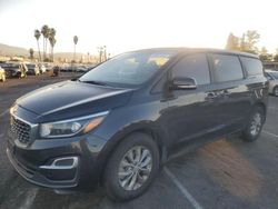 Salvage cars for sale at Van Nuys, CA auction: 2021 KIA Sedona LX