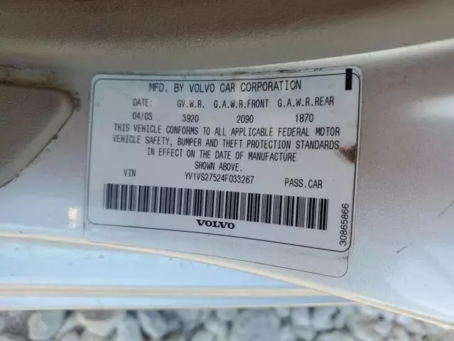 2004 Volvo S40 1.9T