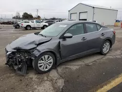 Nissan Vehiculos salvage en venta: 2020 Nissan Sentra S