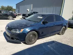 Salvage cars for sale at Apopka, FL auction: 2014 Volkswagen Jetta Base