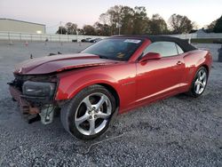 Chevrolet salvage cars for sale: 2015 Chevrolet Camaro LT