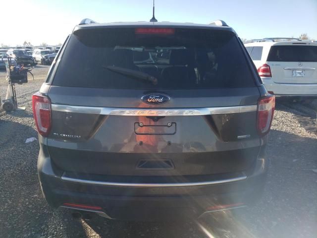 2018 Ford Explorer Platinum