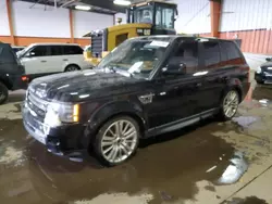 Land Rover salvage cars for sale: 2012 Land Rover Range Rover Sport HSE Luxury