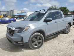 Salvage cars for sale at Opa Locka, FL auction: 2022 Honda Ridgeline RTL