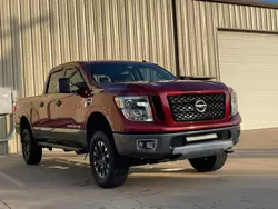 Salvage trucks for sale at Oklahoma City, OK auction: 2016 Nissan Titan XD SL