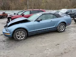 Salvage cars for sale at Hurricane, WV auction: 2005 Ford Mustang