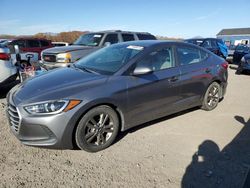 Salvage cars for sale at Assonet, MA auction: 2018 Hyundai Elantra SEL