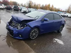 Salvage cars for sale at Woodburn, OR auction: 2014 Toyota Corolla L