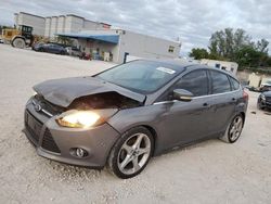 Ford Focus salvage cars for sale: 2013 Ford Focus Titanium