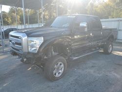 Salvage cars for sale at Savannah, GA auction: 2015 Ford F250 Super Duty