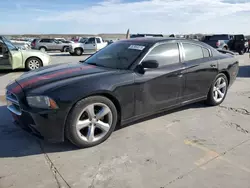 Salvage cars for sale at Grand Prairie, TX auction: 2014 Dodge Charger SXT