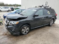 Nissan salvage cars for sale: 2019 Nissan Pathfinder S